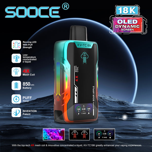 Kangvape Sooce KV-TC18K Vape USA