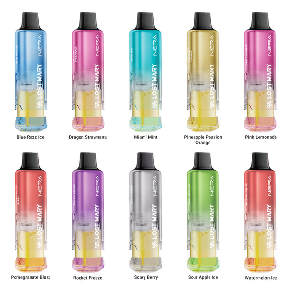 Lost Mary Nera Fullview 70K POD Vape USA