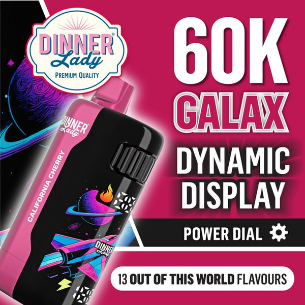 Dinner Lady Galax 60K Disposable Vape USA
