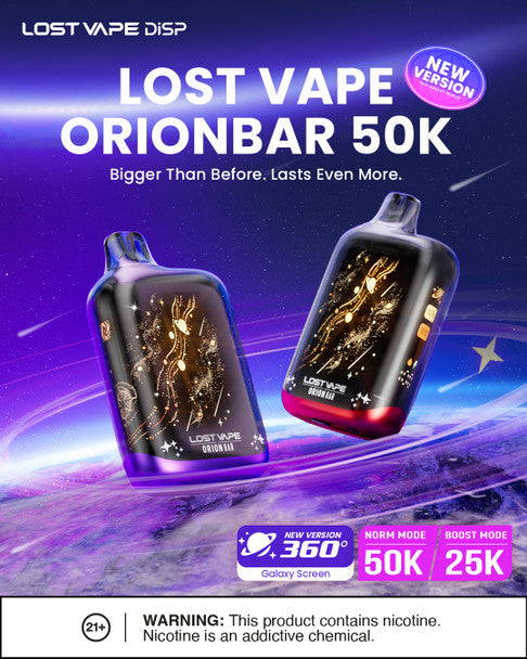 Lost Vape Orion Bar V2 50K Vape USA