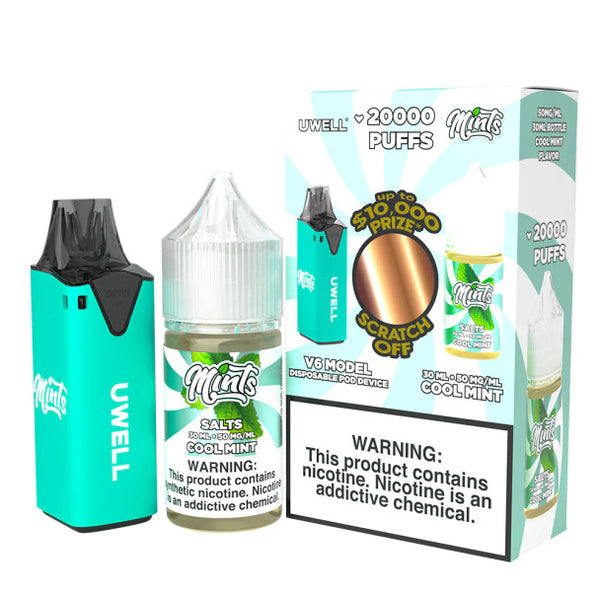 Mints Salt x Uwell V6 Kit USA