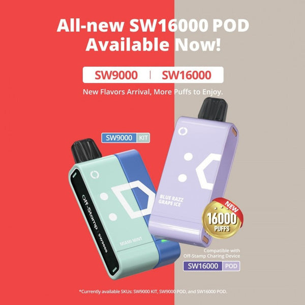 Off-Stamp SW16000 Pod Vape USA