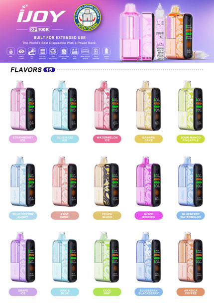 iJoy XP100K Refillable Disposable Kit