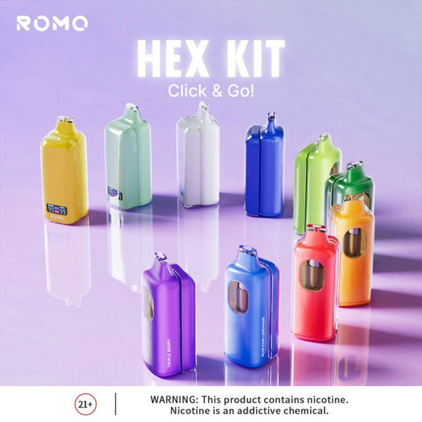 ROMO Hex KIT 50K Vape USA