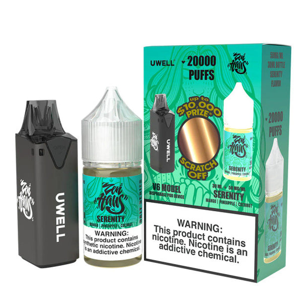 Zen Haus Salt x Uwell V6 Kit USA