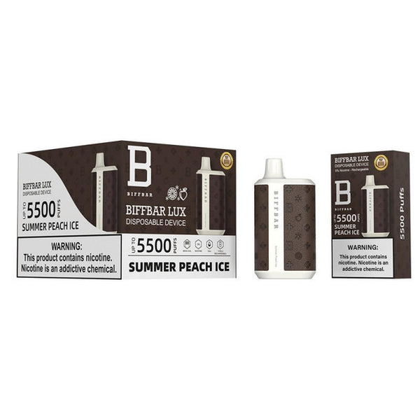 Biff Bar LUX Leather Edition 5500 Vape USA