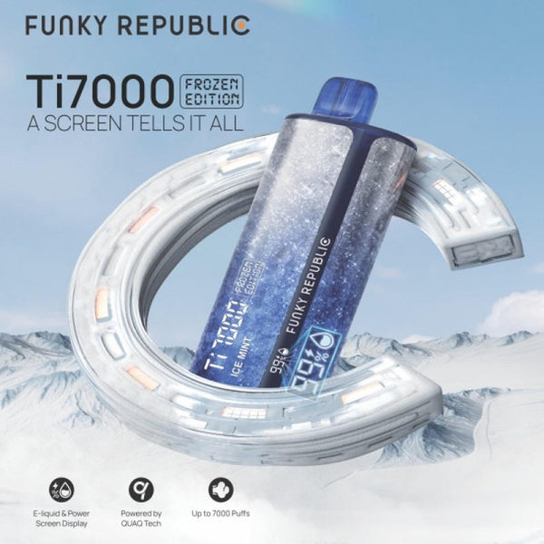 Funky Republic Ti7000 Vape USA
