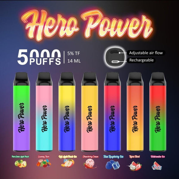 HERO Power 5000 Vape USA
