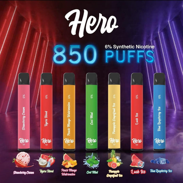 HERO TFN 6% 850 Vape USA