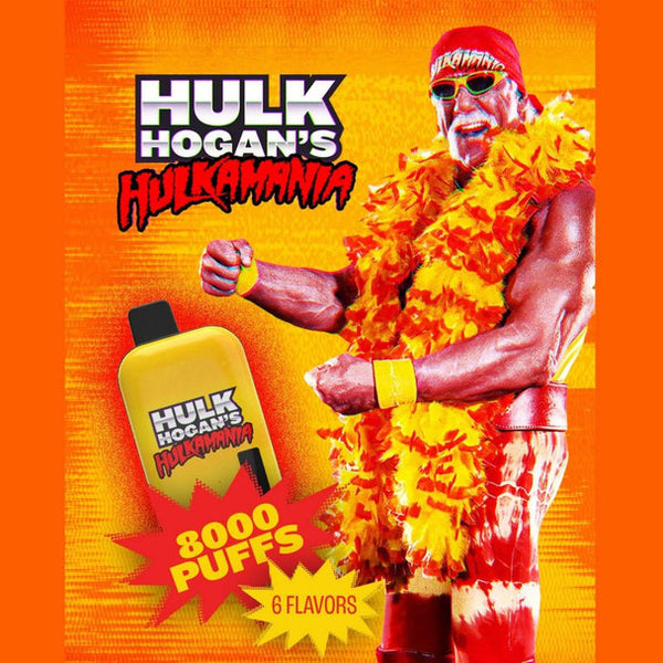Hulk Hogan Hulkamania & Hollywood 8000 Vape USA