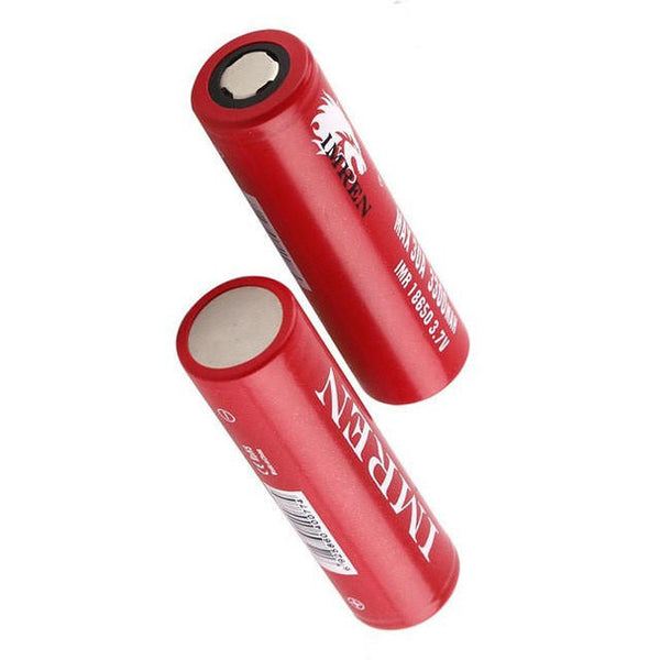 IMREN 18650 3300mAh 30A Battery (Red)