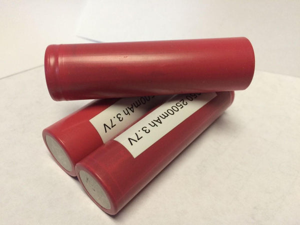 HE2 18650 Battery 2500mAh 35A (2-Pack)
