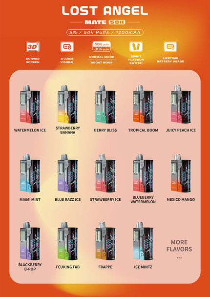 Lost Angel Mate 50K Kit Vape USA