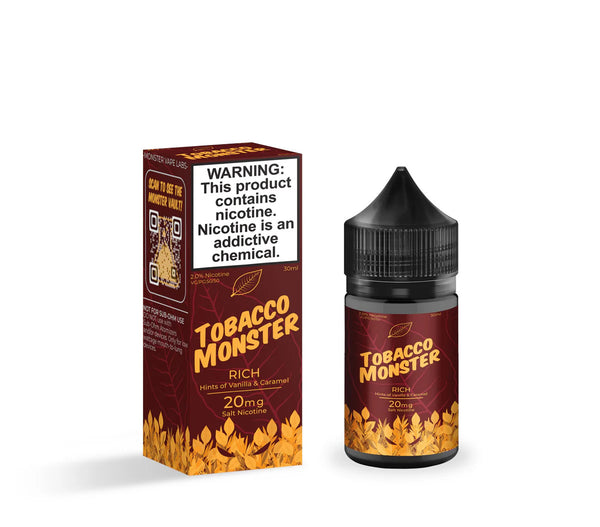 Tobacco Monster Salt Nic 30ml Vape Juice