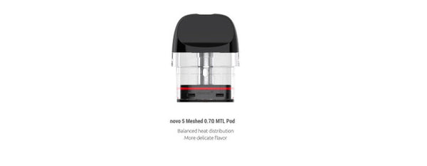 SMOK Novo 5 Meshed 0.7Ω MTL Pods (3-Pack)