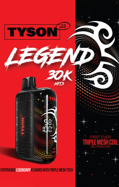 Tyson 2.0 Legend 30K Disposable Vape