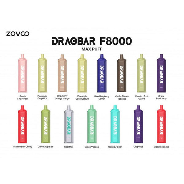 ZoVoo DragBar F8000 Vape USA